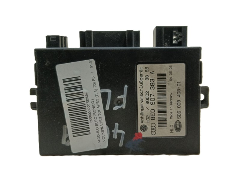 Recambio de modulo electronico para volkswagen touareg (7la) tdi r5 referencia OEM IAM 8E0907383C 5DS00840801 5DS00840801