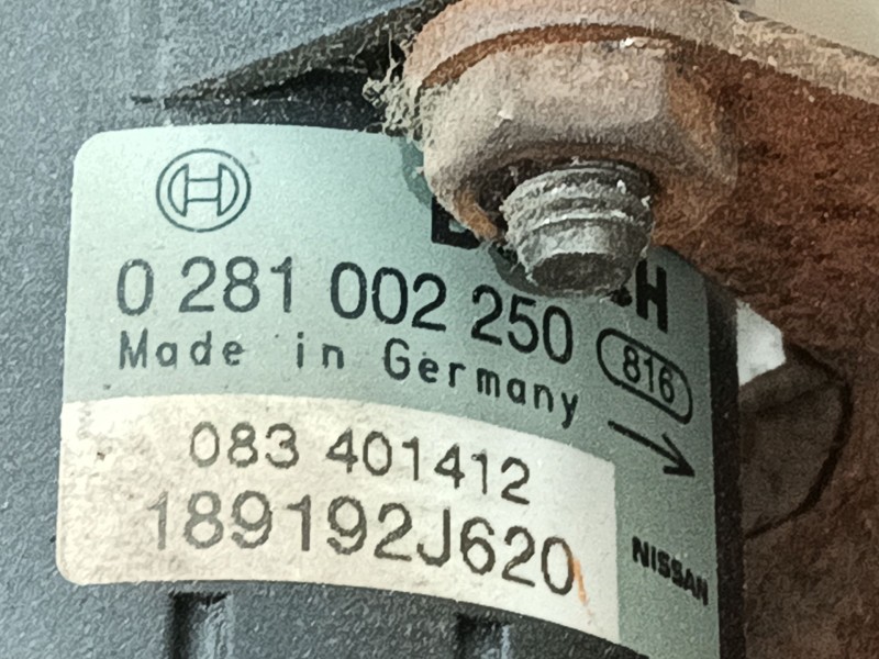 Recambio de pedal acelerador para nissan primera hatchback (p11) 2.0 td referencia OEM IAM 180122F810  