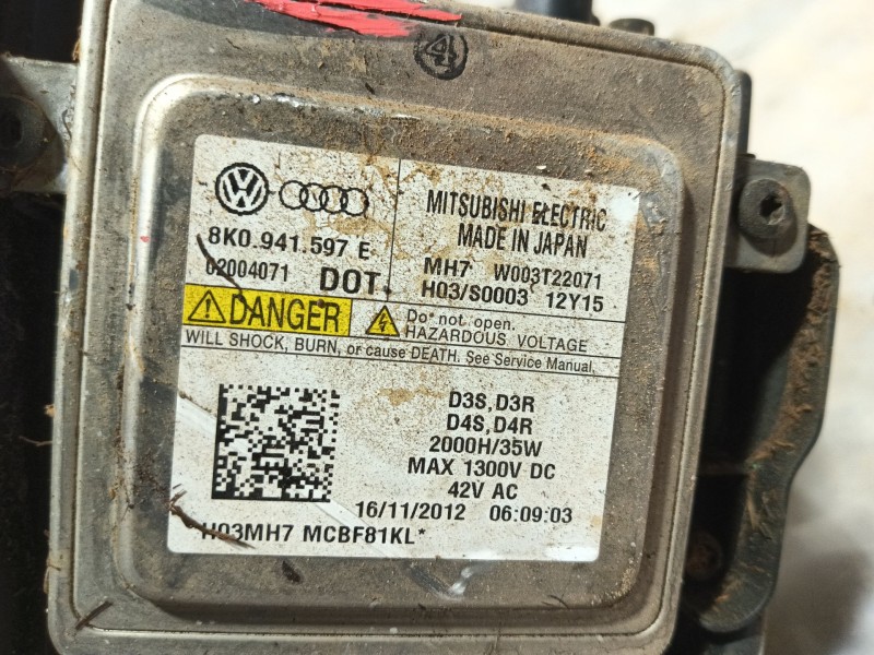 Recambio de faro derecho para volkswagen touran (1t3) 2.0 tdi referencia OEM IAM 1T1941754H 1T1941752H 