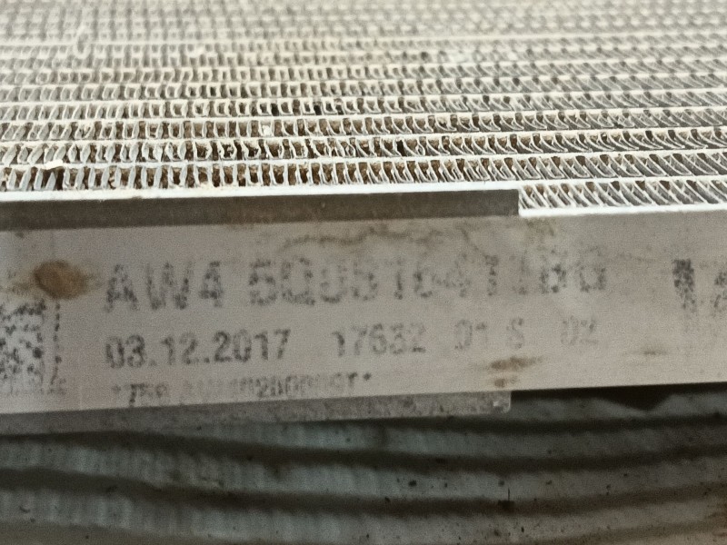 Recambio de condensador / radiador aire acondicionado para volkswagen golf sportsvan vii (am1, an1) 1.0 tsi referencia OEM IAM  