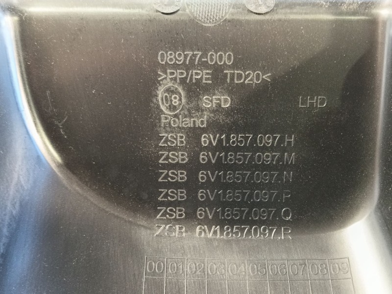 Recambio de guantera para skoda fabia iii (nj3) 1.2 tsi referencia OEM IAM   