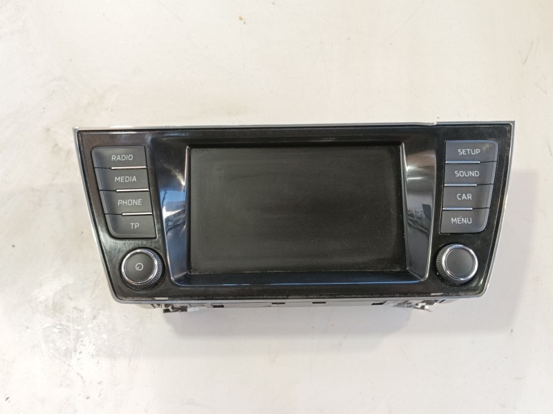 Recambio de pantalla multifuncion para skoda fabia iii (nj3) 1.2 tsi referencia OEM IAM   