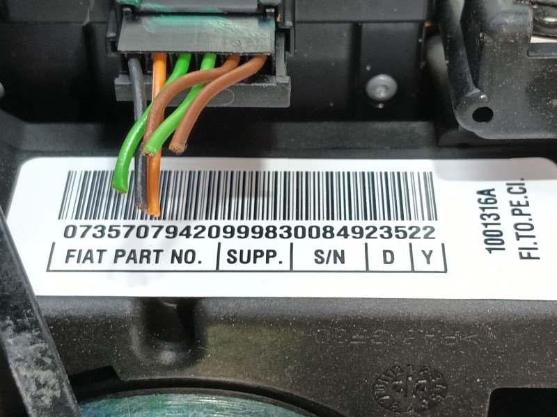 Recambio de mando multifuncion para fiat doblo cargo (263_) 1.6 d multijet referencia OEM IAM 735707942 1001316A 