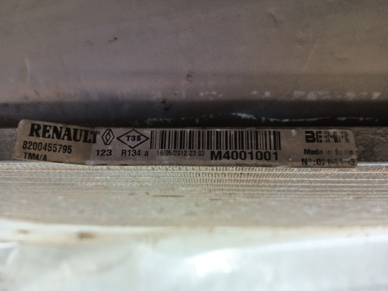 Recambio de condensador / radiador aire acondicionado para renault kangoo / grand kangoo ii (kw0/1_) 1.5 dci 110 (kw0c, kw0h) re