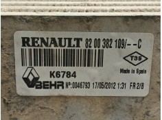 Recambio de intercooler para renault kangoo / grand kangoo ii (kw0/1_) 1.5 dci 110 (kw0c, kw0h) referencia OEM IAM    2