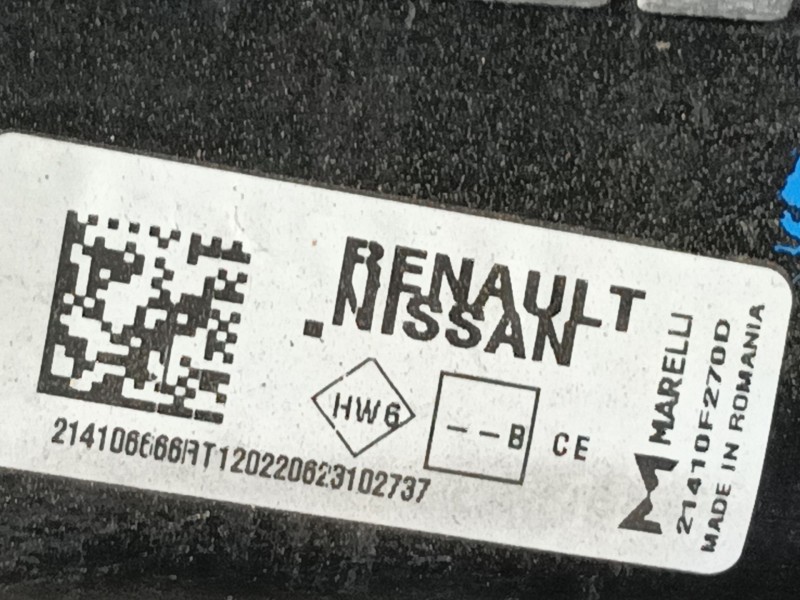 Recambio de radiador agua para renault captur ii (hf_) tce 140 (hfn0) referencia OEM IAM 214106666R  