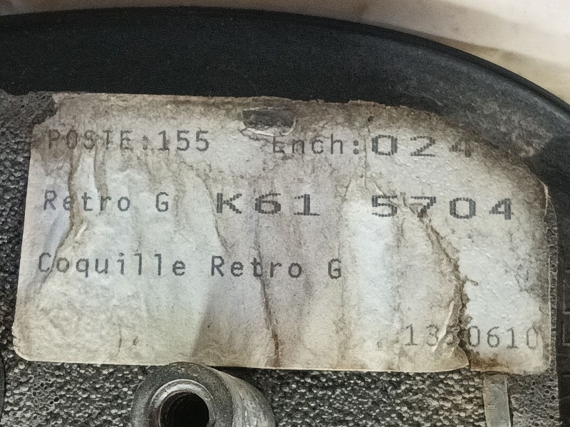 Recambio de retrovisor izquierdo para renault kangoo / grand kangoo ii (kw0/1_) 1.5 dci 85 (kw0k, kw0l, kw0b) referencia OEM IAM