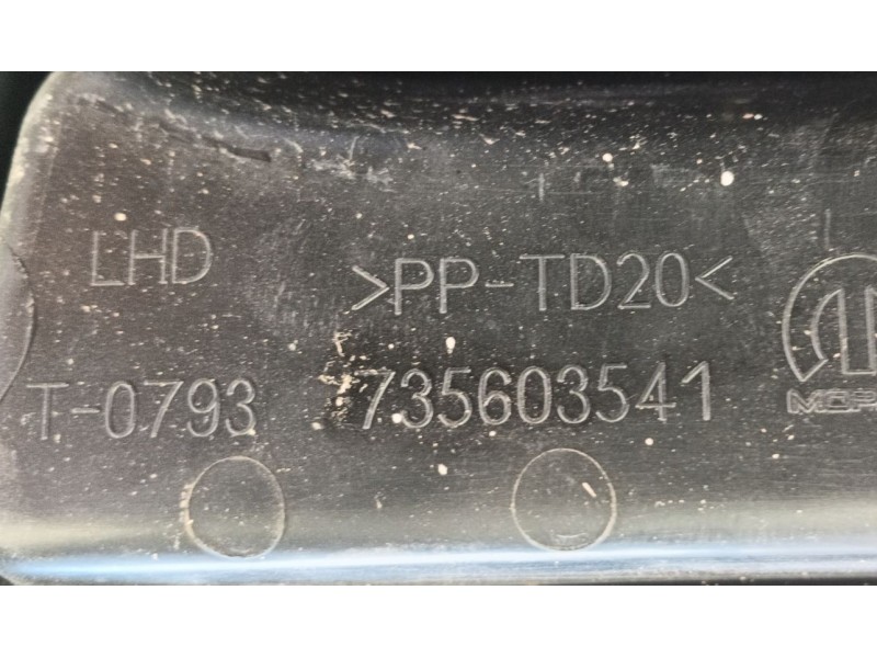 Recambio de pomo palanca cambio para fiat doblo cargo (263_) 1.6 d multijet referencia OEM IAM   