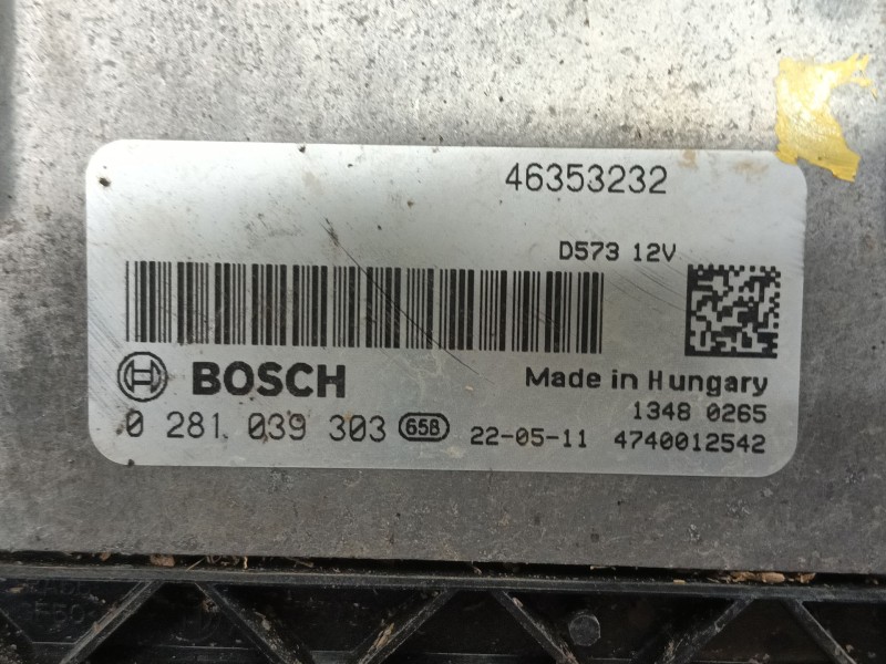 Recambio de centralita motor uce para fiat doblo cargo (263_) 1.6 d multijet referencia OEM IAM   