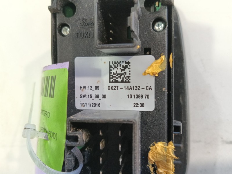 Recambio de mando elevalunas delantero izquierdo para ford transit v363 furgoneta (fcd, fdd) 2.0 ecoblue referencia OEM IAM   