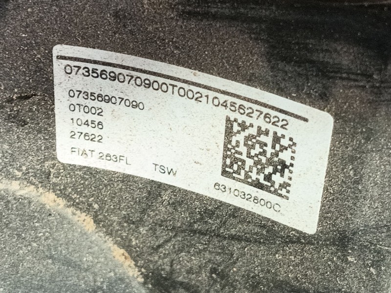 Recambio de volante para fiat doblo cargo (263_) 1.6 d multijet referencia OEM IAM   