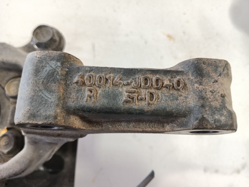 Recambio de mangueta delantera derecha para nissan qashqai i (j10, nj10) 1.6 referencia OEM IAM 40014JD000  