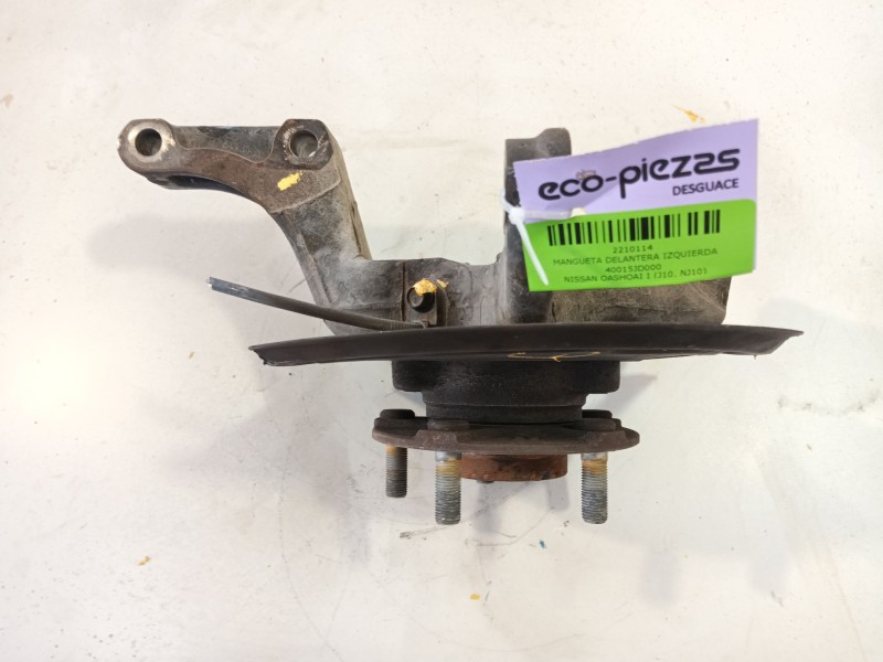 Recambio de mangueta delantera izquierda para nissan qashqai i (j10, nj10) 1.6 referencia OEM IAM 40015JD000  
