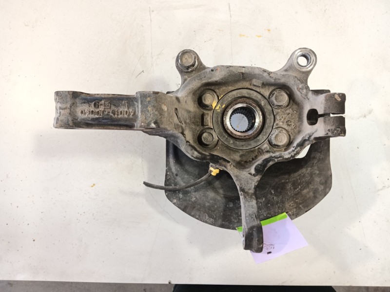 Recambio de mangueta delantera izquierda para nissan qashqai i (j10, nj10) 1.6 referencia OEM IAM 40015JD000  