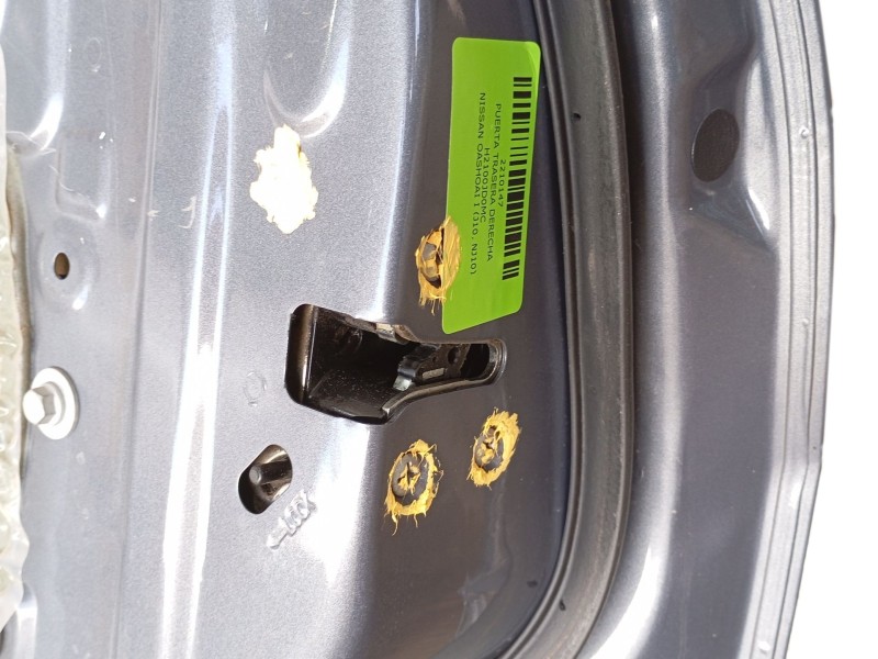 Recambio de puerta trasera derecha para nissan qashqai i (j10, nj10) 1.6 referencia OEM IAM H2100JD0MC  