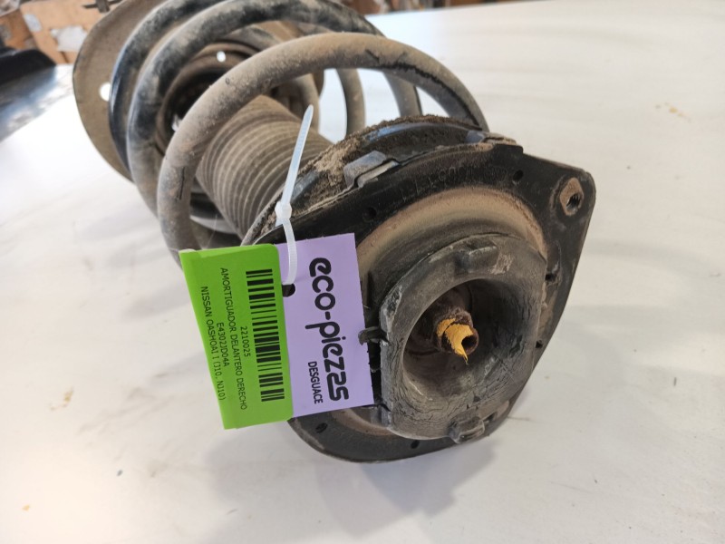 Recambio de amortiguador delantero derecho para nissan qashqai i (j10, nj10) 1.6 referencia OEM IAM E4302JD04A  