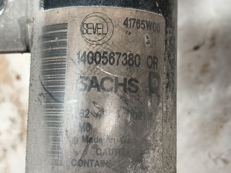 Recambio de amortiguador delantero derecho para fiat scudo furgoneta (270_, 272_) 2.0 d multijet referencia OEM IAM 000140056738