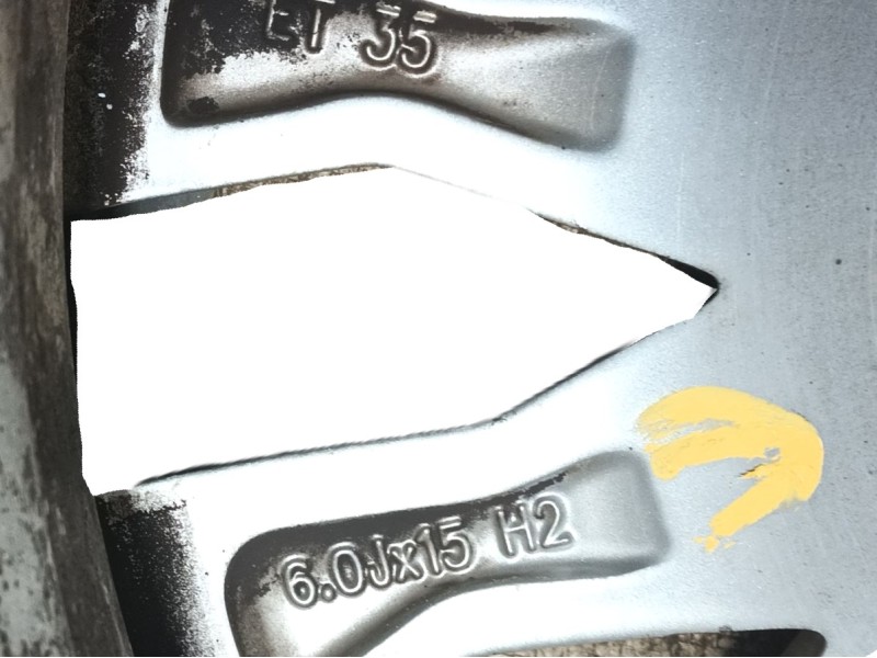 Recambio de llanta para fiat 500 (312_) 1.2 lpg (312axa1a) referencia OEM IAM  6.0Jx15 ET35