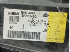 Recambio de faro izquierdo para nissan qashqai i (j10, nj10) 1.6 referencia OEM IAM 26060JD90A 1EF23804201  2