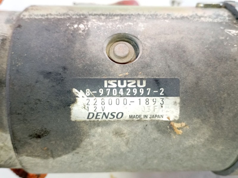 Recambio de motor arranque para isuzu npr77l 3.0d referencia OEM IAM   
