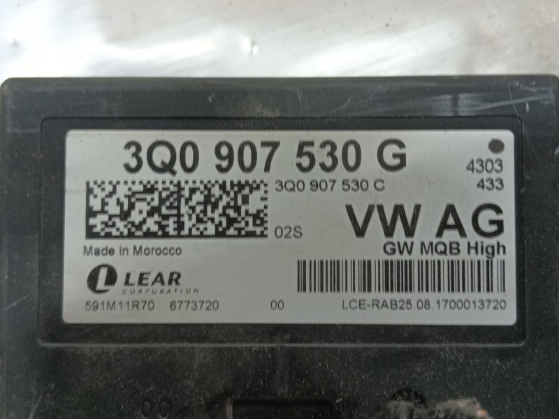 Recambio de modulo electronico para audi q2 (gab, gag) 1.6 tdi referencia OEM IAM   