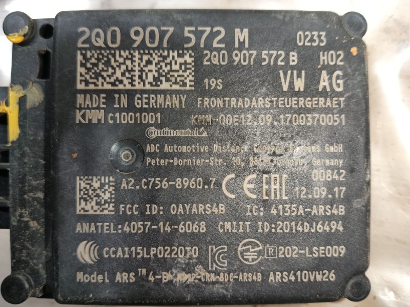 Recambio de modulo electronico para audi q2 (gab, gag) 1.6 tdi referencia OEM IAM   