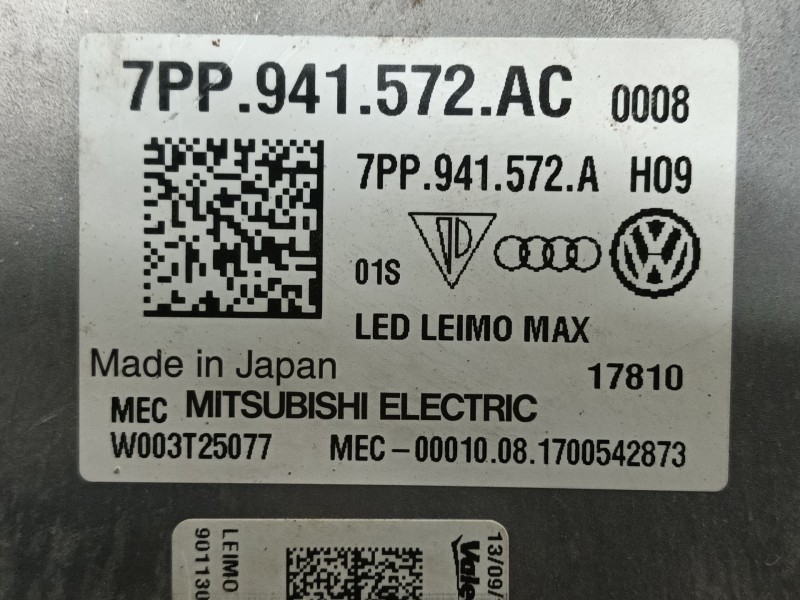 Recambio de modulo electronico para audi q2 (gab, gag) 1.6 tdi referencia OEM IAM   