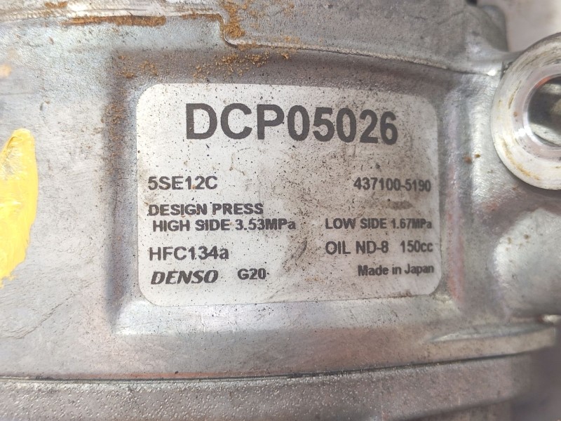 Recambio de compresor aire acondicionado para bmw 3 (e90) 320 d referencia OEM IAM 64526987766  