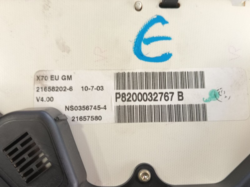 Recambio de cuadro instrumentos para opel movano a caja/chasis (x70) 2.5 dti (ed, hd, ud0, ud4) referencia OEM IAM   