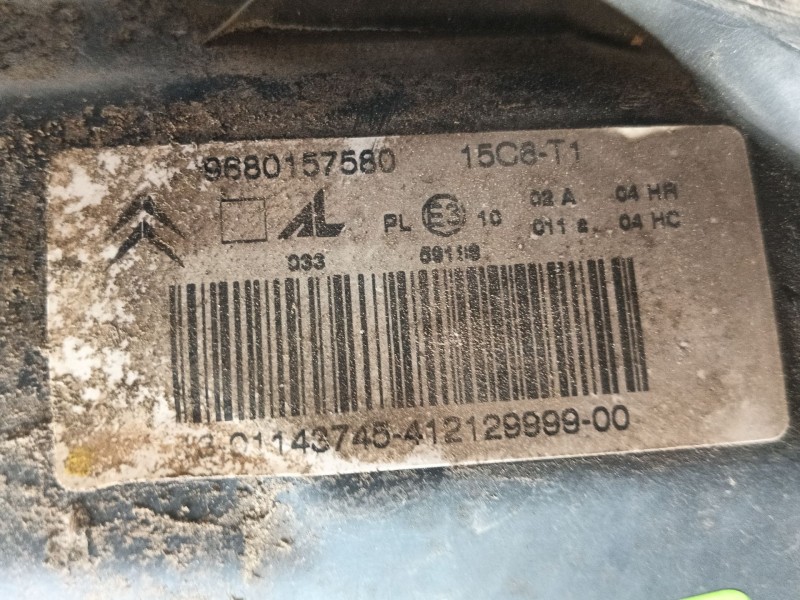 Recambio de faro izquierdo para citroën c3 i (fc_, fn_) 1.4 hdi referencia OEM IAM 620885 9680157580 