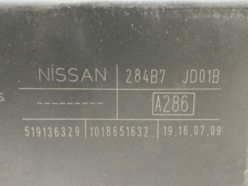 Recambio de caja fusibles delantera para nissan qashqai i (j10, nj10) 1.6 referencia OEM IAM   