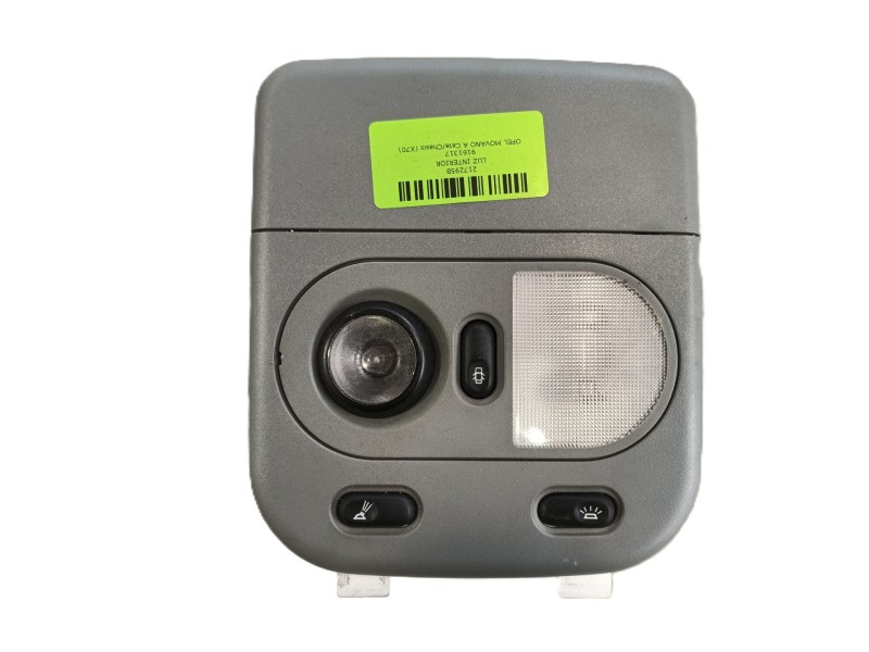 Recambio de luz interior para opel movano a caja/chasis (x70) 2.5 dti (ed, hd, ud0, ud4) referencia OEM IAM 9161317  