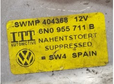 Recambio de motor limpia trasero para volkswagen polo berlina (6n1) 1.9 diesel referencia OEM IAM 6N0955713B   2