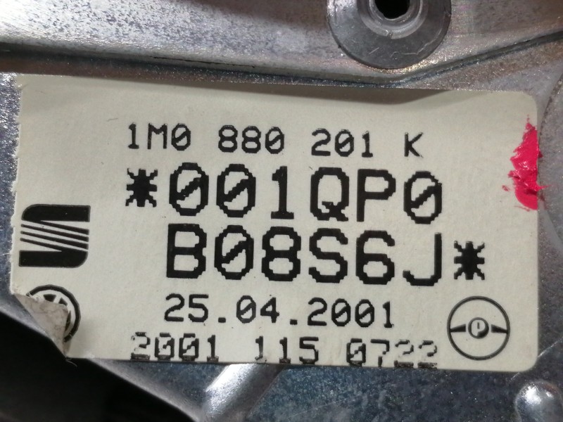 Recambio de airbag delantero izquierdo para seat leon (1m1) stella referencia OEM IAM 1M0880201K  