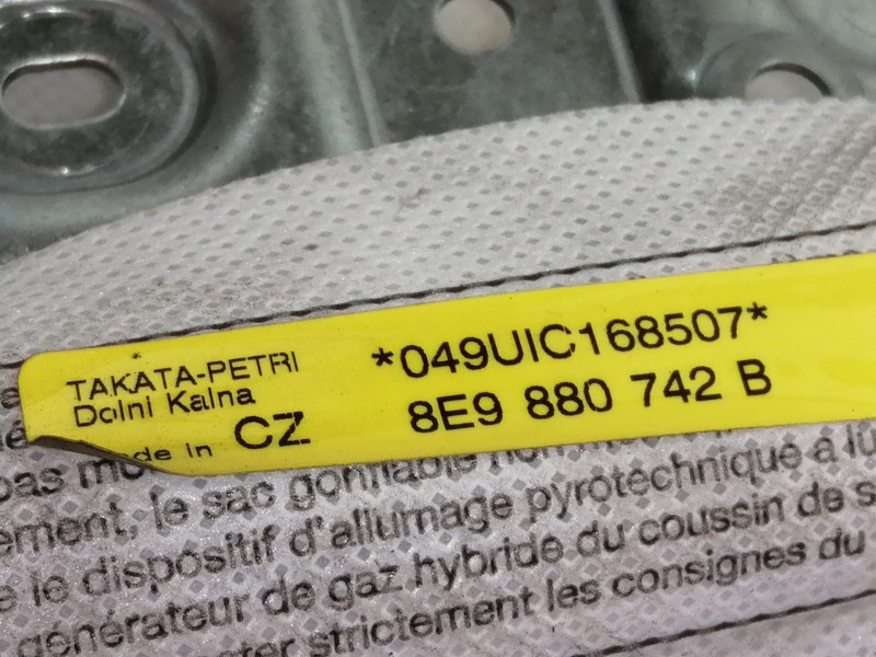 Recambio de airbag cortina delantero derecho para audi a4 avant (8e) 2.0 tdi referencia OEM IAM 8E9880742 8E9880742B 
