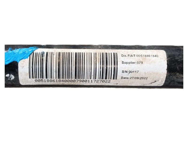 Recambio de barra estabilizadora delantera para fiat doblo cargo (263_) 1.6 d multijet referencia OEM IAM   