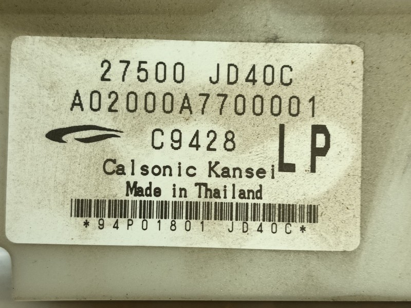 Recambio de mando calefaccion / aire acondicionado para nissan qashqai i (j10, nj10) 1.6 referencia OEM IAM   