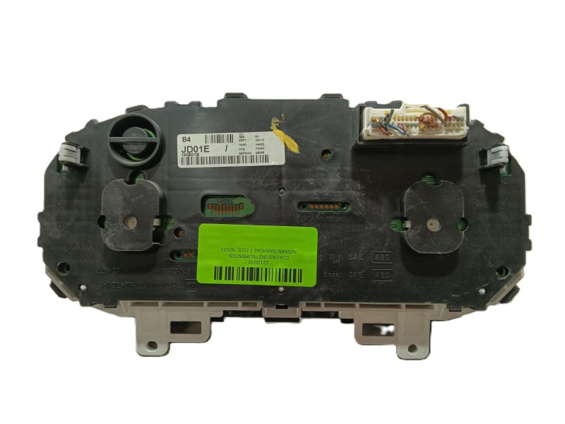 Recambio de cuadro instrumentos para nissan qashqai i (j10, nj10) 1.6 referencia OEM IAM   