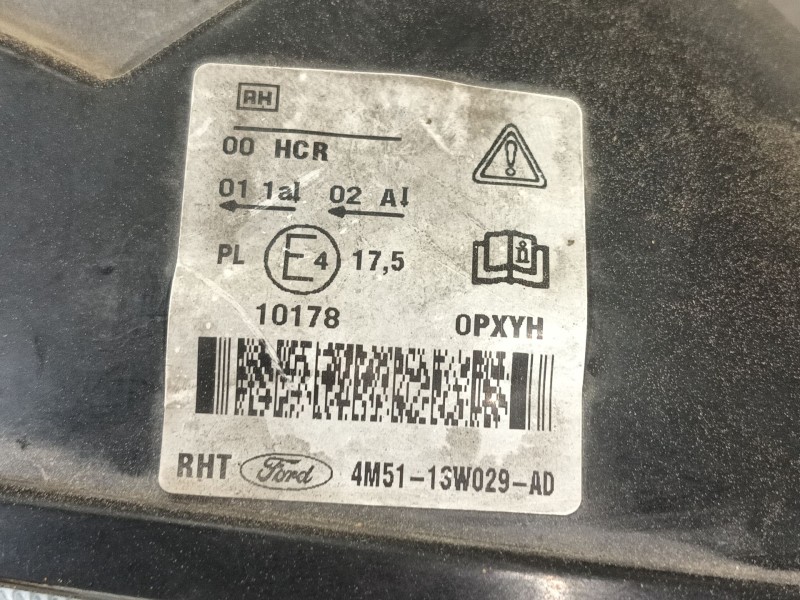 Recambio de faro derecho para ford focus ii (da_, hcp, dp) 1.8 tdci referencia OEM IAM 1480979  