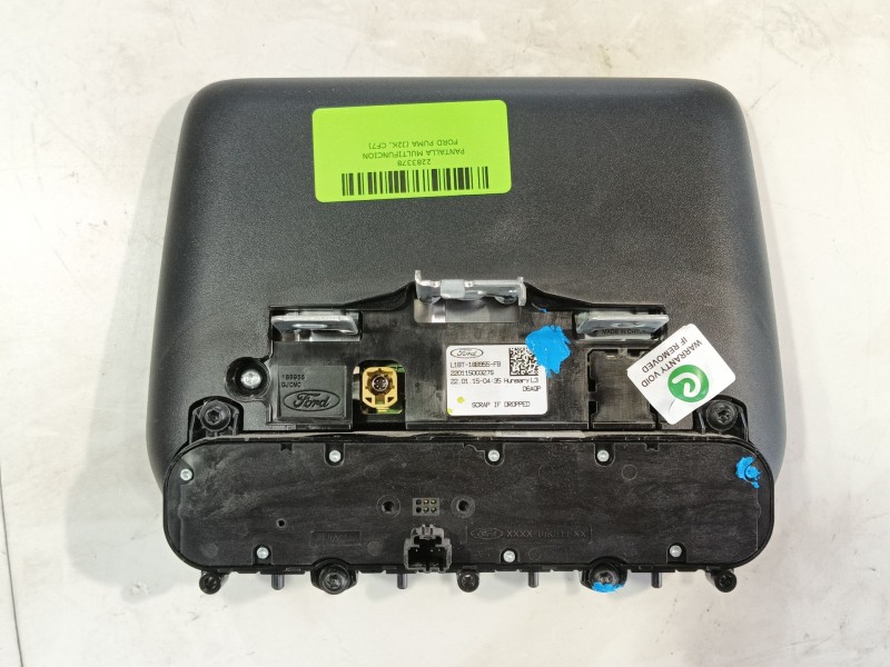 Recambio de pantalla multifuncion para ford puma (j2k, cf7) 1.0 ecoboost referencia OEM IAM   
