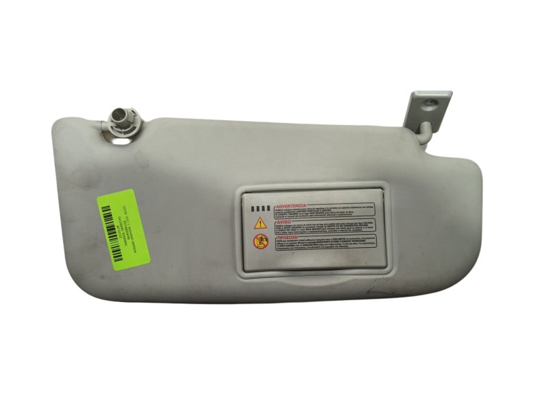 Recambio de parasol derecho para nissan qashqai i (j10, nj10) 1.6 referencia OEM IAM 96400BR10A  
