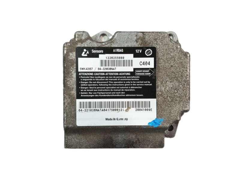 Recambio de centralita airbag para fiat ducato caja/chasis (244_) 2.8 jtd referencia OEM IAM   