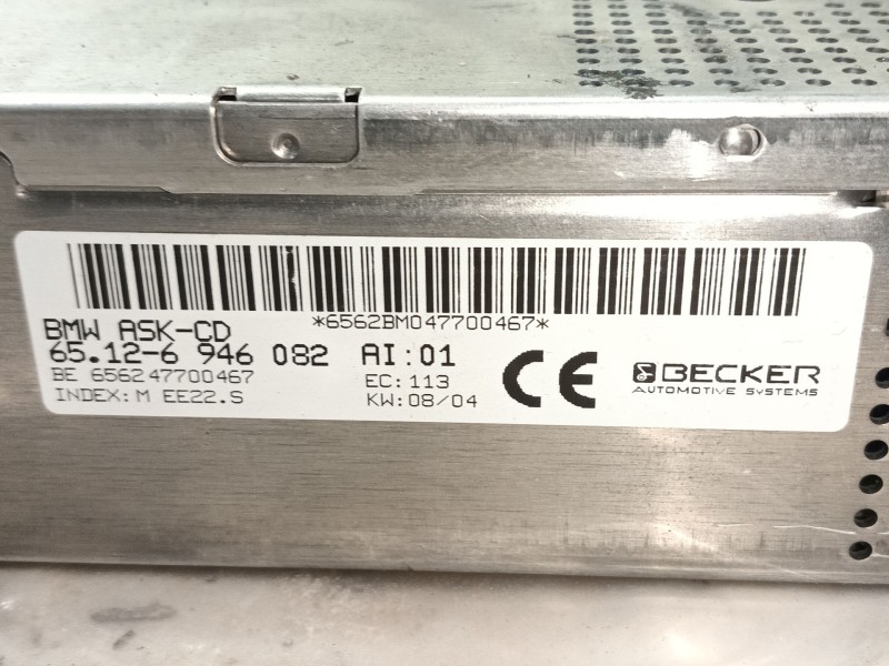 Recambio de sistema audio / radio cd para bmw 7 (e65, e66, e67) 730 d referencia OEM IAM 65126977634  