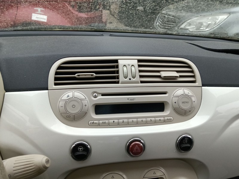 Recambio de sistema audio / radio cd para fiat 500 (312_) 1.2 (312axa1a) referencia OEM IAM   