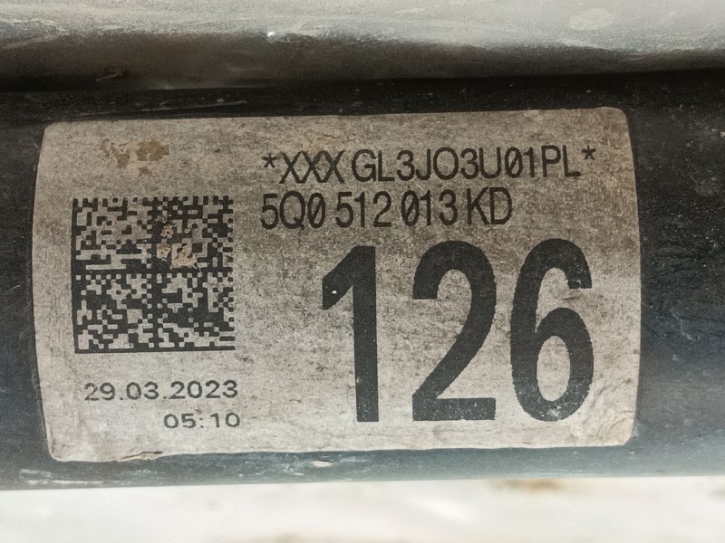 Recambio de amortiguador trasero derecho para audi q2 (gab, gag) 30 tdi referencia OEM IAM   