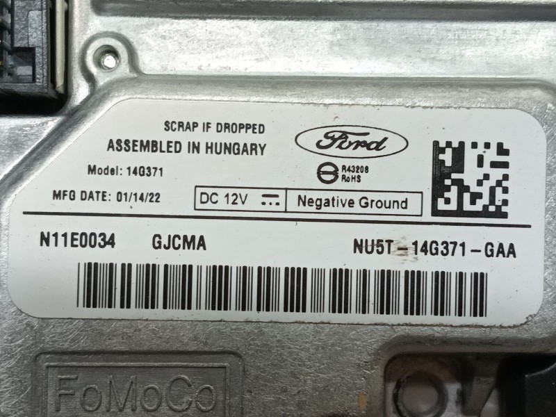 Recambio de modulo electronico para ford puma (j2k, cf7) 1.0 ecoboost referencia OEM IAM   