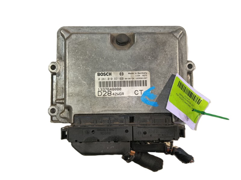 Recambio de centralita motor uce para fiat ducato caja/chasis (244_) 2.8 jtd referencia OEM IAM   