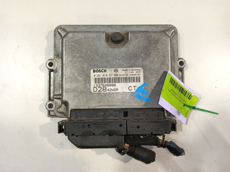 Recambio de centralita motor uce para fiat ducato caja/chasis (244_) 2.8 jtd referencia OEM IAM   