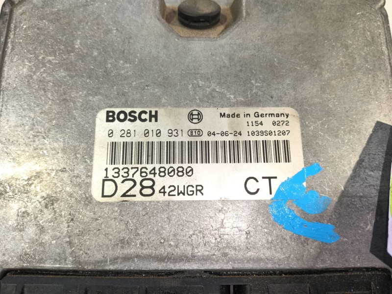 Recambio de centralita motor uce para fiat ducato caja/chasis (244_) 2.8 jtd referencia OEM IAM   