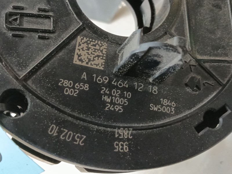 Recambio de anillo airbag para mercedes-benz clase a (w169) a 160 (169.031, 169.331) referencia OEM IAM A1694640318  